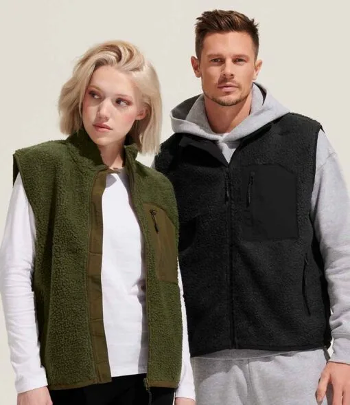 SOL'S Unisex Fury Sherpa Bodywarmer