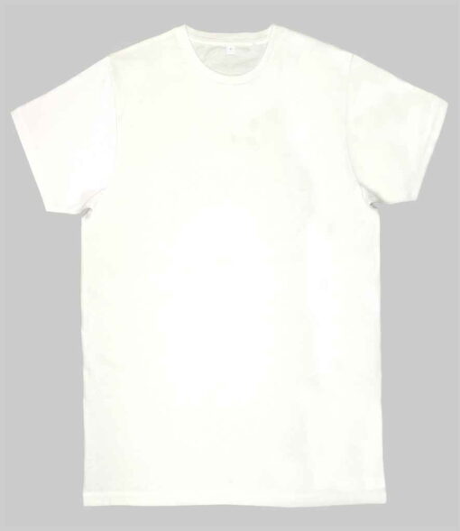 Superstar by Mantis Crew Neck T-Shirt - Pure White, 3XL