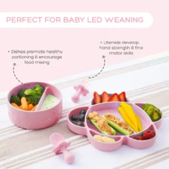 grabease - 4-Piece Self-Feeding Set - Blush 2