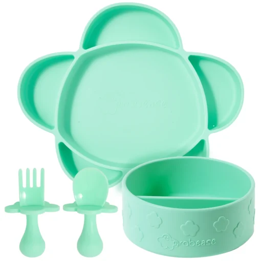 grabease - 4-Piece Self-Feeding Set - Mint 1