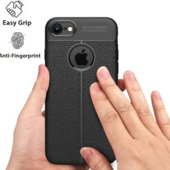 iPhone 6/6S - Navy Blue Ultra Light ShockProof Protective TPU Grip Silicone Slim Thin Cover with Film Screen Protector