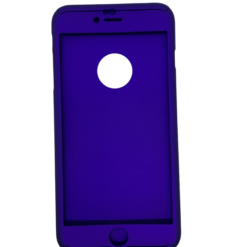 iPhone 6/6S Plus - Purple Mobile Case with Screen Protector