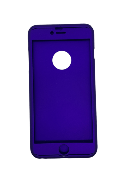 iPhone 6/6S Plus - Purple Mobile Case with Screen Protector