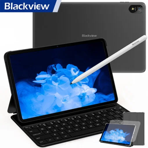 BLACKVIEW Tab 18 Tablet With Keyboard - Black, 8 GB