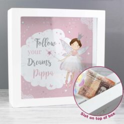 Personalised Fairy Princess Fund and Keepsake Box