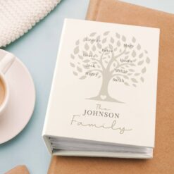 Personalised Family Tree 6x4 Photo Album with Sleeves