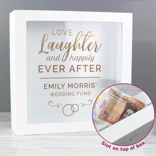 Personalised Happily Ever After Wedding Fund Box