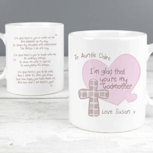 Personalised Godmother Mug