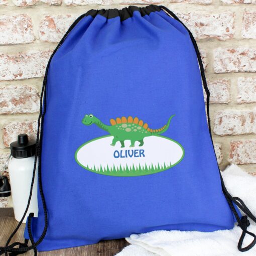 Personalised Dinosaur Swim & Kit Bag