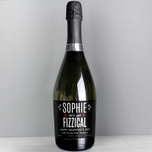 Personalised Let's Get FIZZICAL Prosecco