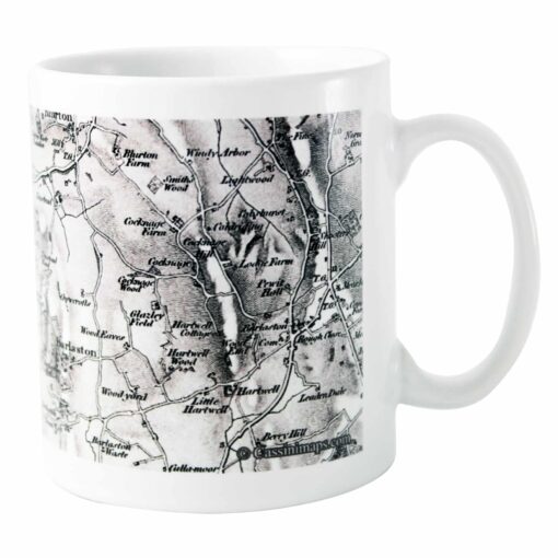 Personalised 1805 - 1874 Old Series Map Mug