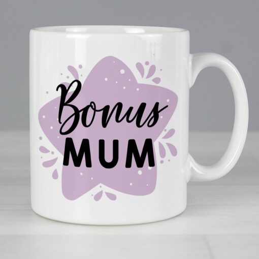 Personalised To My Bonus Mum Mug