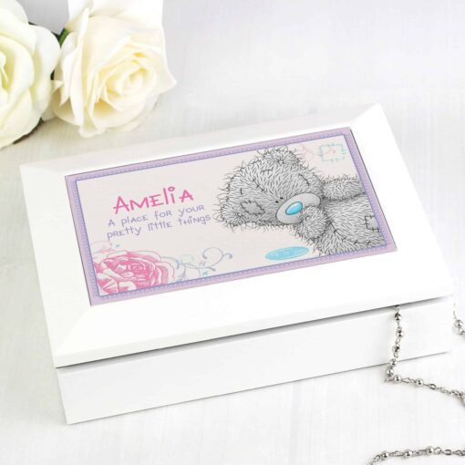 Personalised Me To You Girls Jewellery Box