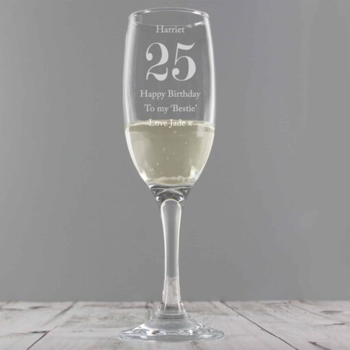 Personalised Birthday Big Age Flute