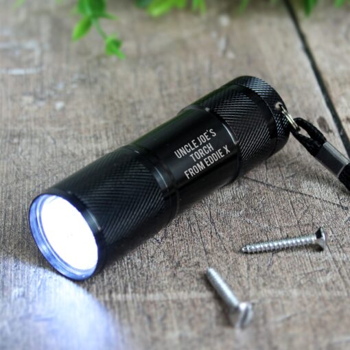 Personalised Free Text Mini Torch