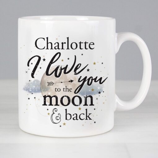 Personalised To the Moon & Infinity... Mug