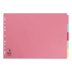 5 Star A3 Landscape File Dividers 10-Part