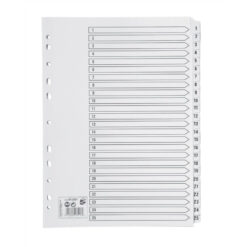 5 Star Office Index Dividers 1-25 Multipunched Tabs