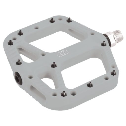 Oxford Loam 20 Nylon Flat Pedals Grey