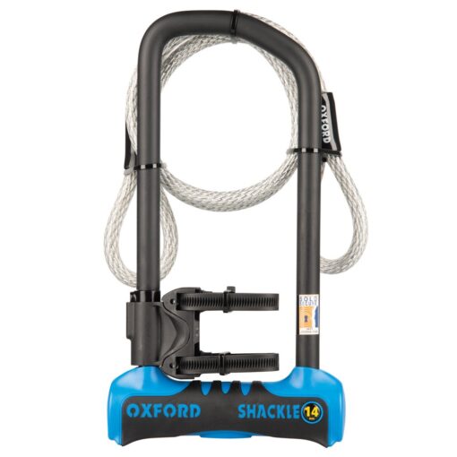 Oxford Shackle14 Pro Duo U-Lock 320mm x 177mm Plus Cable