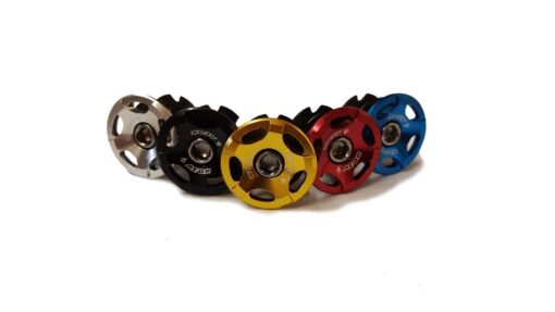 Acor Anodised Bicycle Ahead Stem Top Cap Star Nut 1 1/8"