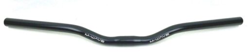 Oxford Riser Handlebar - Alloy Black - 600mm x 25.4mm x 30mm rise