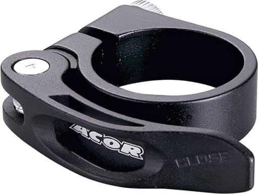 Acor Forged Alloy Quick Release 31.8mm Seat Post Clamp Black