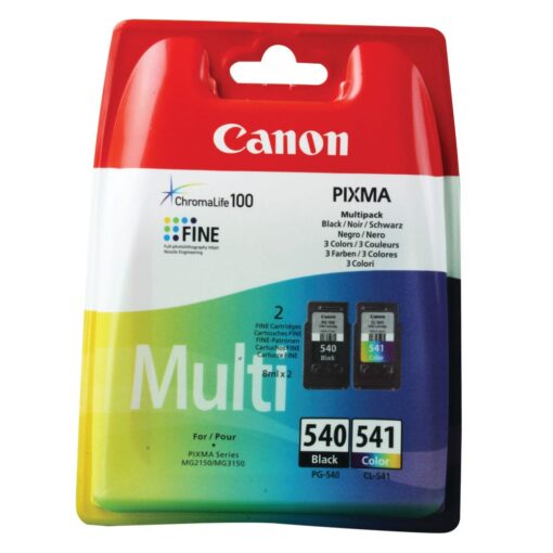 Canon PG-540-CL-541 Black and Colour Ink Multipack 5225B006