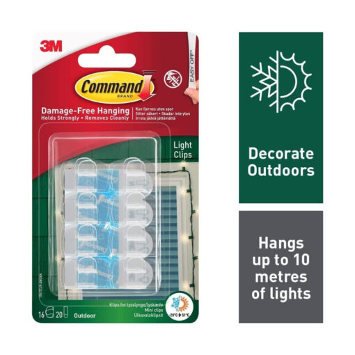 Command Outdoor Decorating Clips 17026H