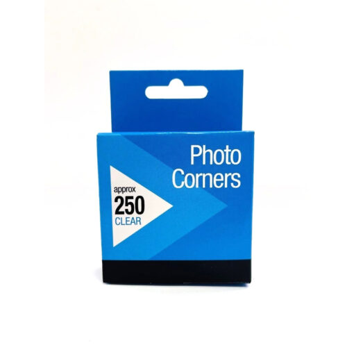 County Transparent Self-Adhesive Photo Corners Pack Of 250