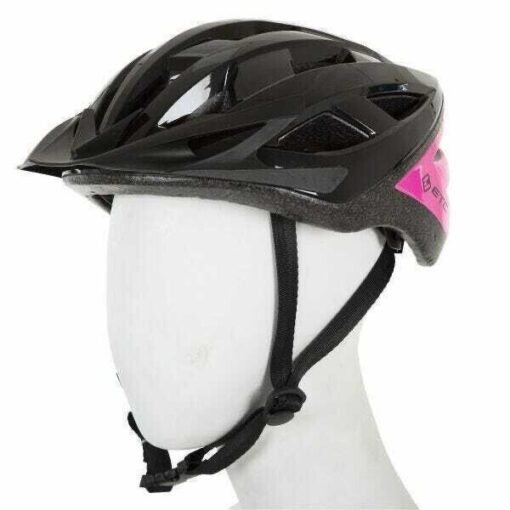ETC L520 Adult Leisure Helmet Black/Pink 54cm-60cm