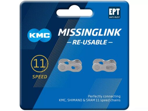 KMC 11 Re-Usable EPT 11 Speed Missing Links Silver