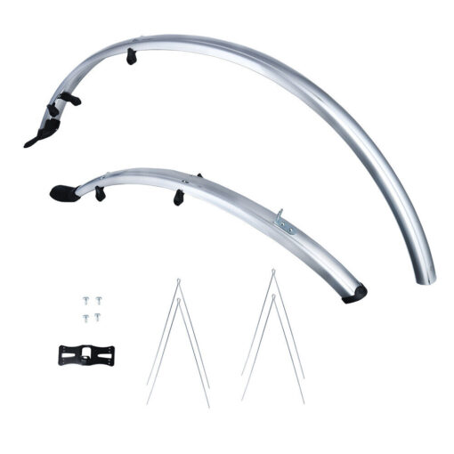 Oxford 26 ATB City Bicycle Type 60mm Mudguards Silver