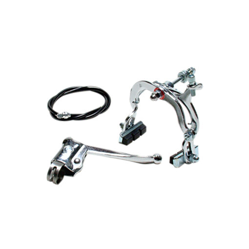 Oxford Bicycle Brake Set Rear Steel Chrome Plated With Lever Caliper and Cable