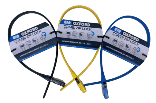 Oxford Combi Lightweight Zip Lock Bicycle, Motorcycle in Black, Blue or Yellow
