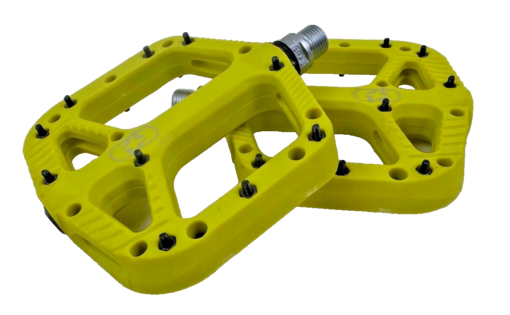 Oxford Loam 20 Nylon Flat Pedals Yellow