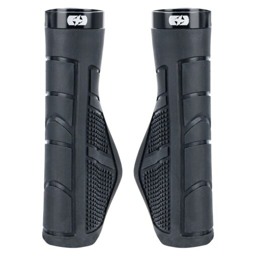 Oxford Lock On Metro Ergonomic Handlebar Grips - Black