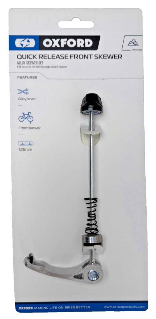 Oxford Quick Release Skewer Front Alloy - 126mm