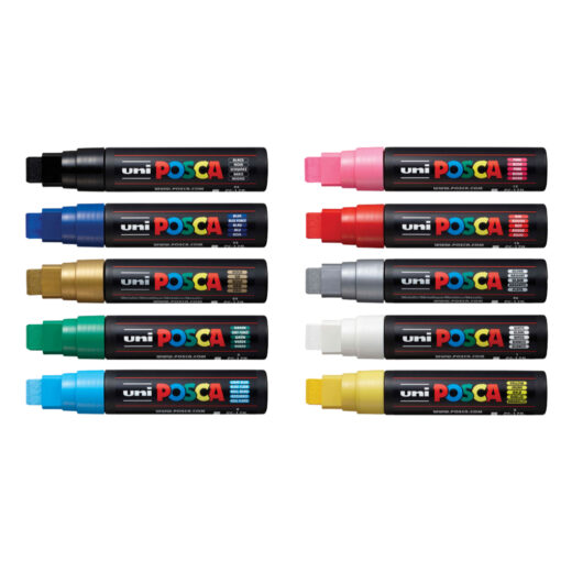 Posca PC-17K Paint Marker Pen Extra Broad Chisel Tip