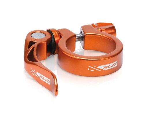 XLC Quick Release Alloy Seat Post Clamp 31.8mm Orange