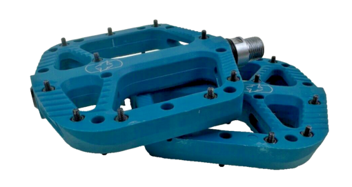 Oxford Loam 20 Nylon Flat Pedals Blue