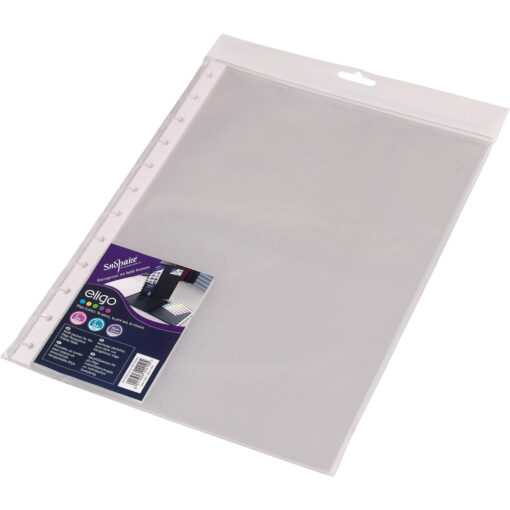 Snopake 15866 Eligo A4 ReOrganiser Display Book Pocket Refills