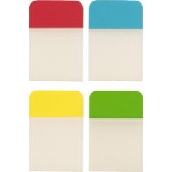 Snopake 15882 Index Filing Tabs 38x25mm Pack of 80