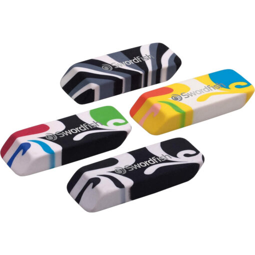 Swordfish Wavez Eraser Assorted Colours