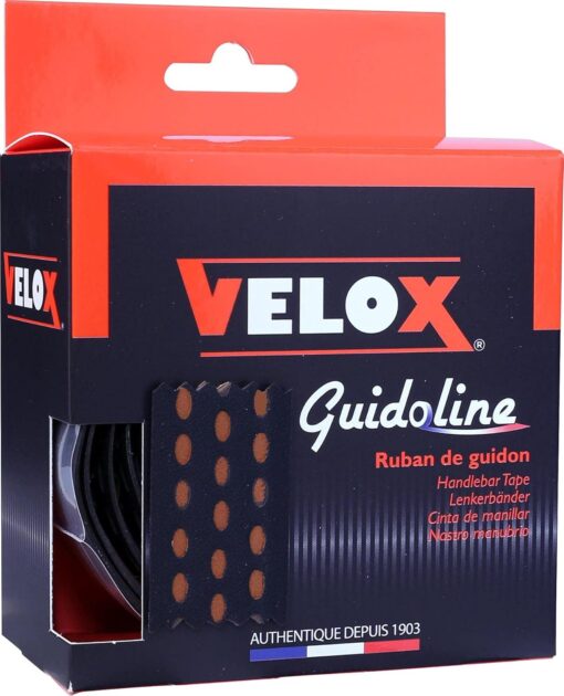 Velox Bi-Colour Dual Density Handlebar Tape Black/Brown