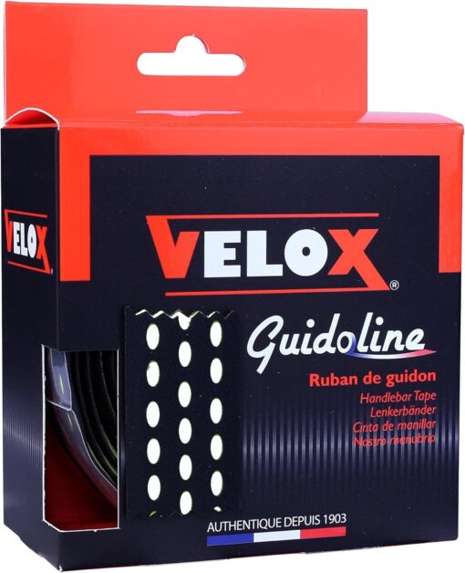 Velox Bi-Colour Dual Density Handlebar Tape Black/White