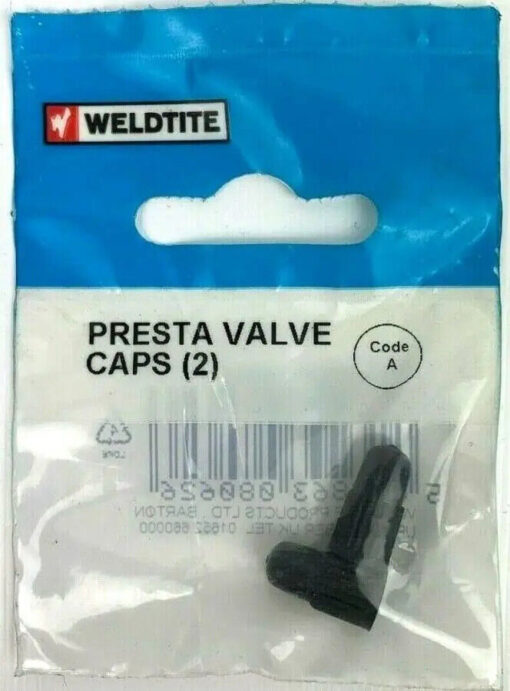 Weldtite Bicycle Presta Valve Caps (Pair)