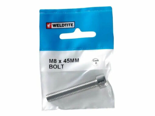 Weldtite M8 X 45mm Hex Allen Bolt