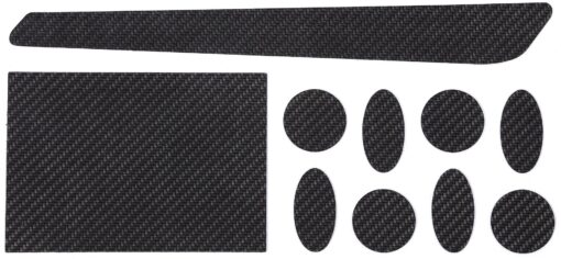 BBB Carbon Skin Frame Protectors Black