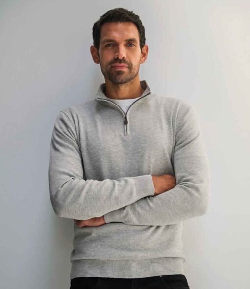 Brook Taverner Dallas Zip Neck Sweater